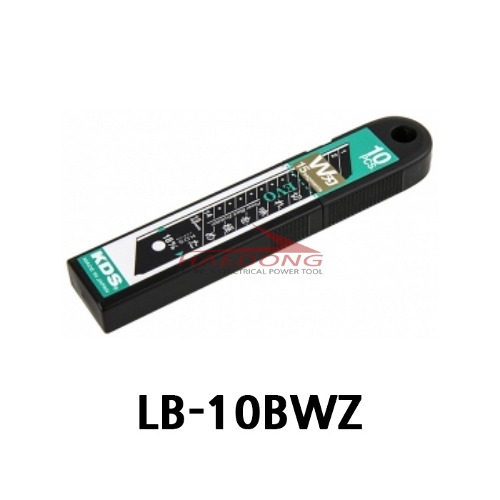 B5500199 KDS 캇타칼날(18MM) LB-10BWZ (15칸) 초강력